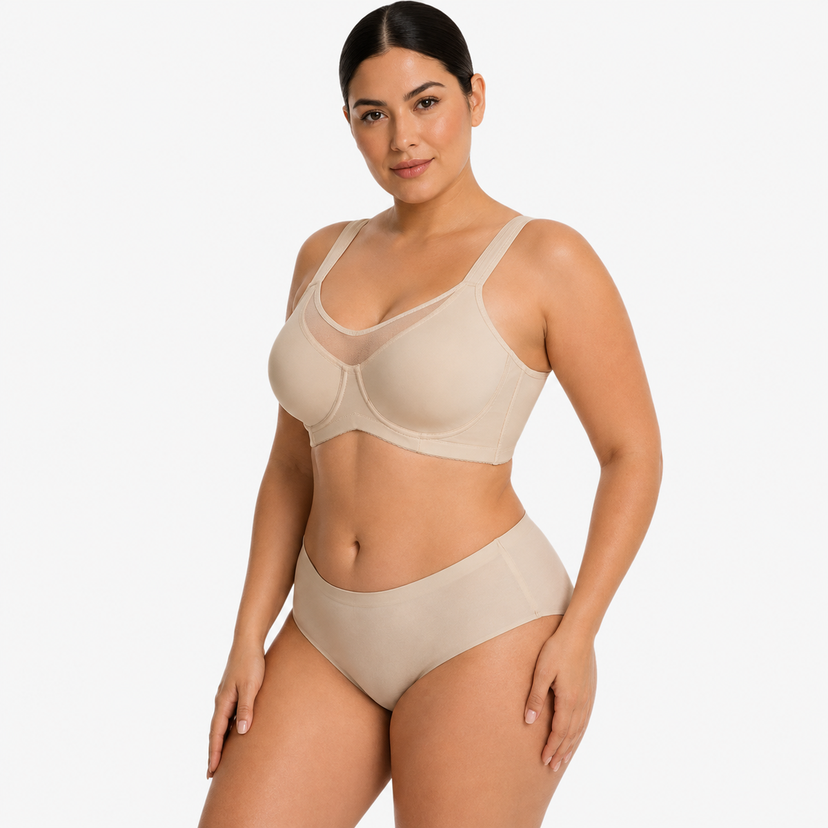 Cooling Full Coverage Minimizer Bra