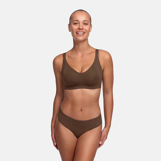 Seamless Compact Push-Up Bra
