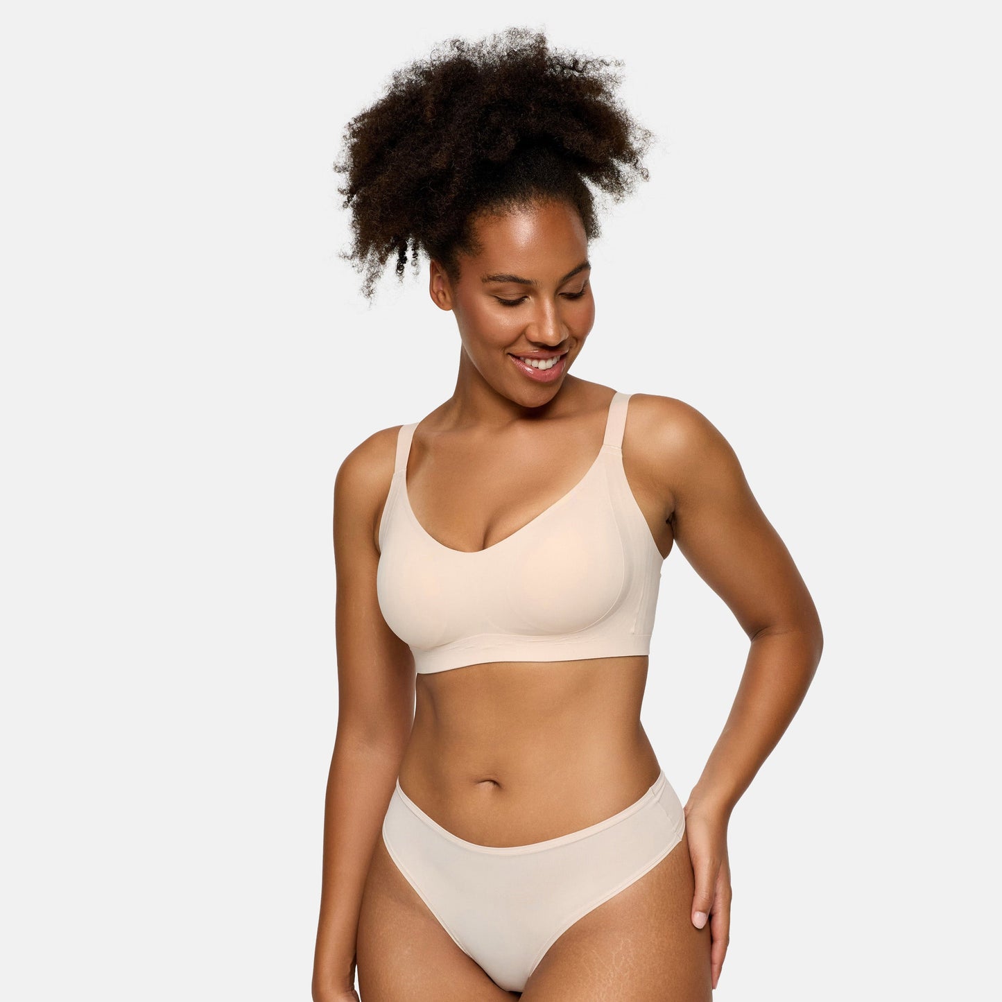 Seamless Compact Push-Up Bra