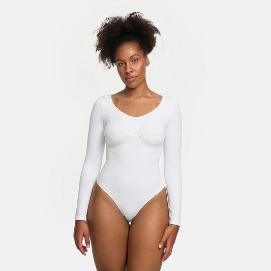 Longsleeve Brief Sculpting Bodysuit