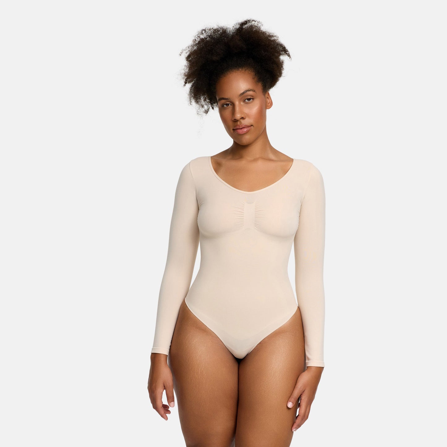 Longsleeve Brief Sculpting Bodysuit