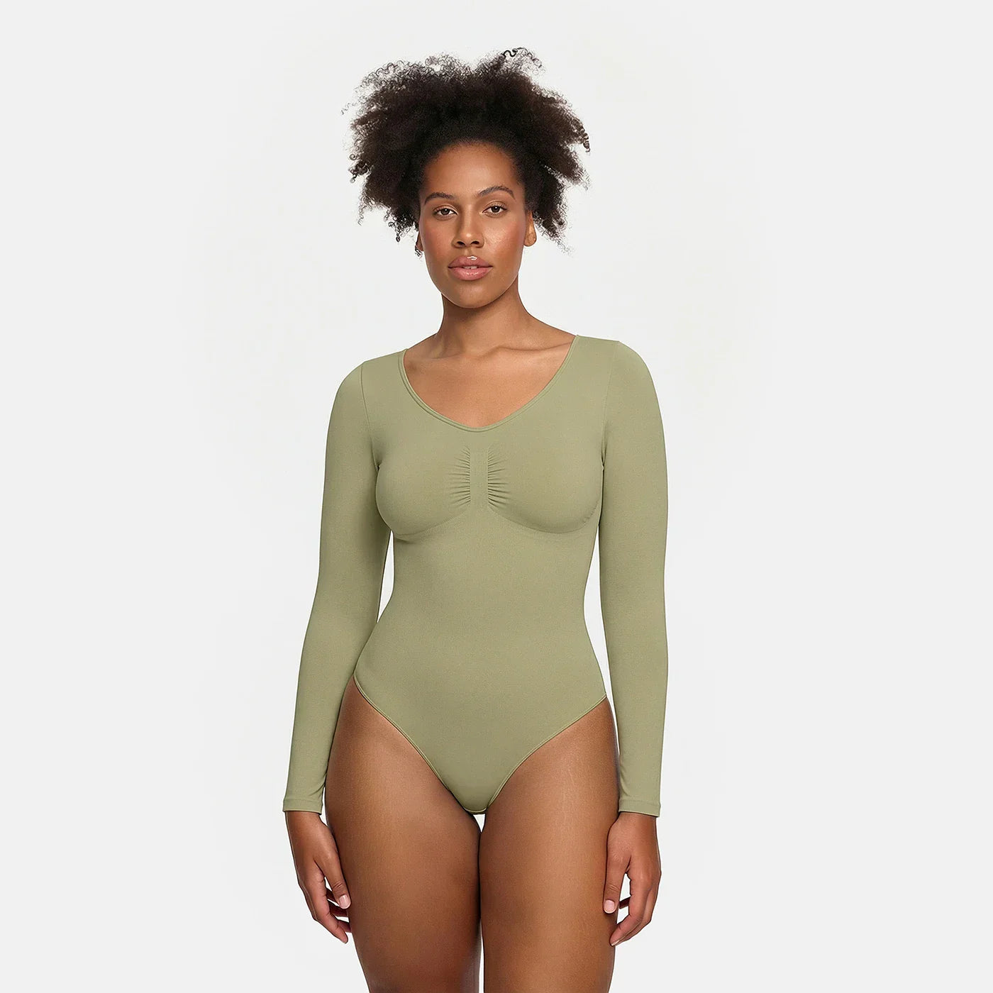 Longsleeve Brief Sculpting Bodysuit