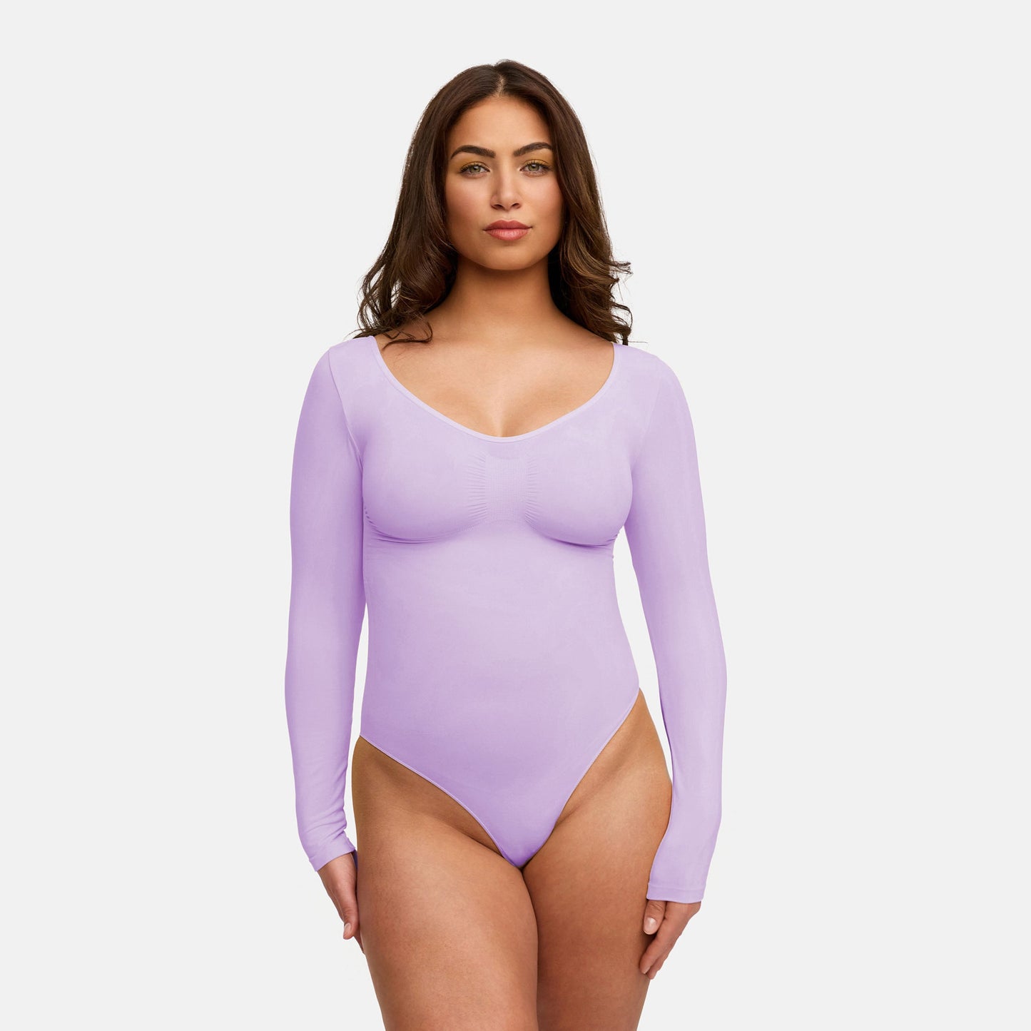 Longsleeve Brief Sculpting Bodysuit