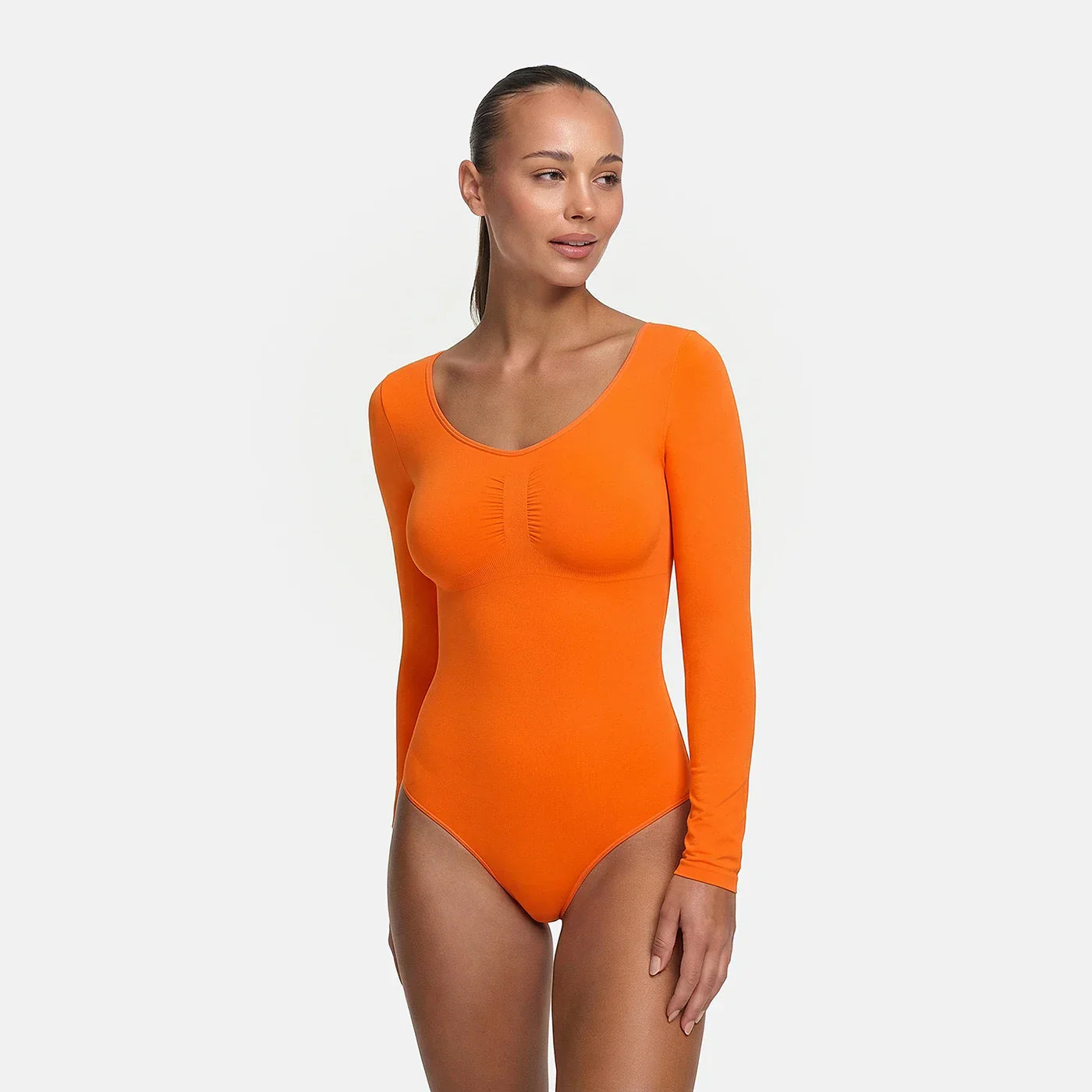 Longsleeve Brief Sculpting Bodysuit