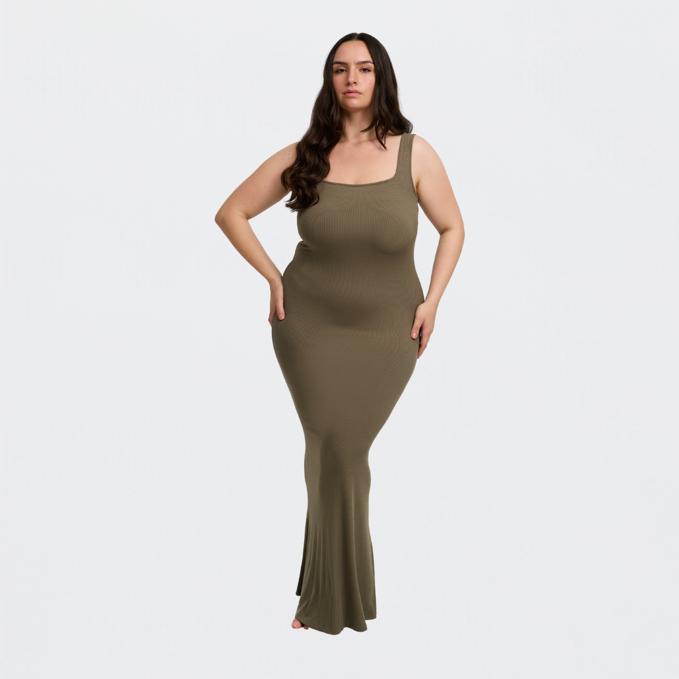 Ribbed Tank Maxi Dress