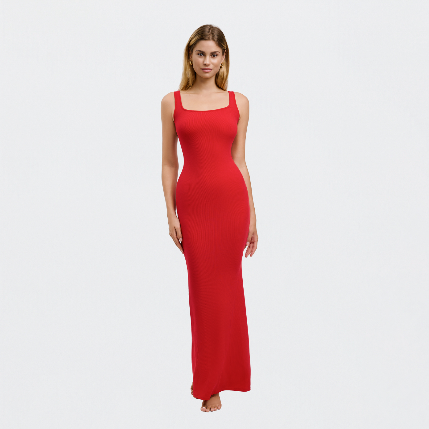 Ribbed Tank Maxi Dress