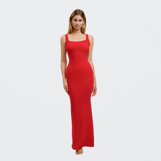 Ribbed Tank Maxi Dress