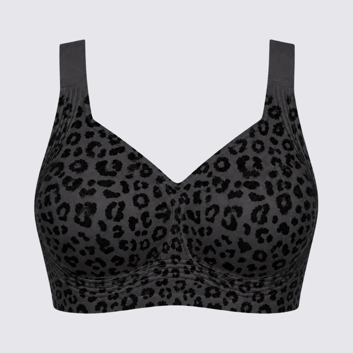 Seamless Support Bra with Adjustable Straps