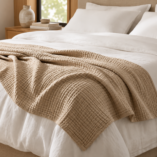 The Muslin Blanket - 100% Muslin Cotton