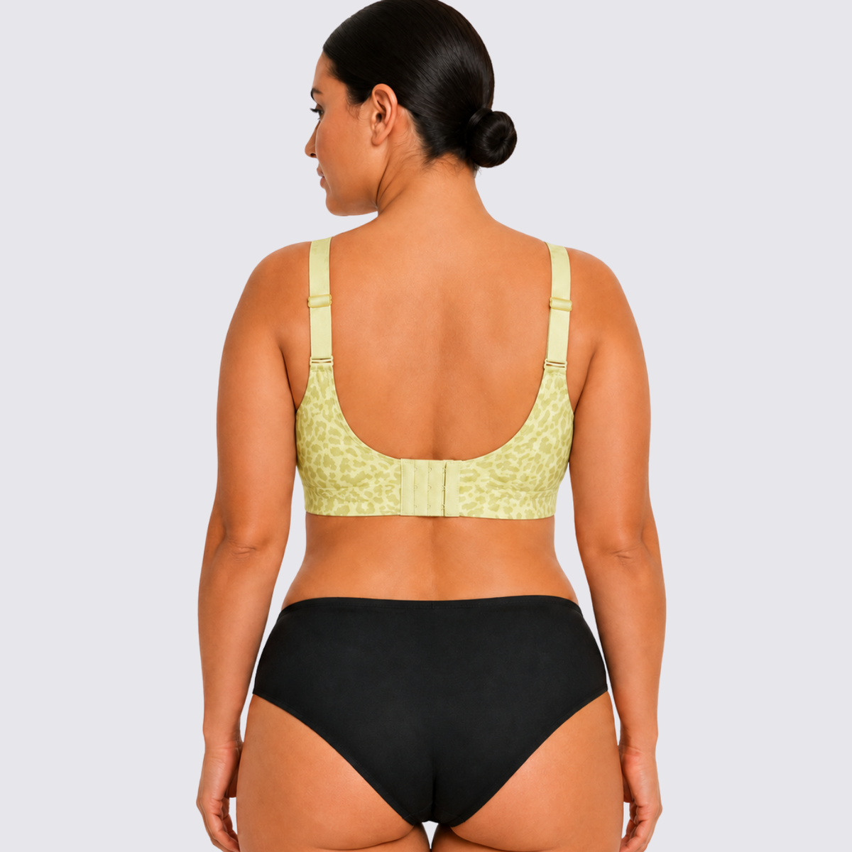 Seamless Support Bra with Adjustable Straps
