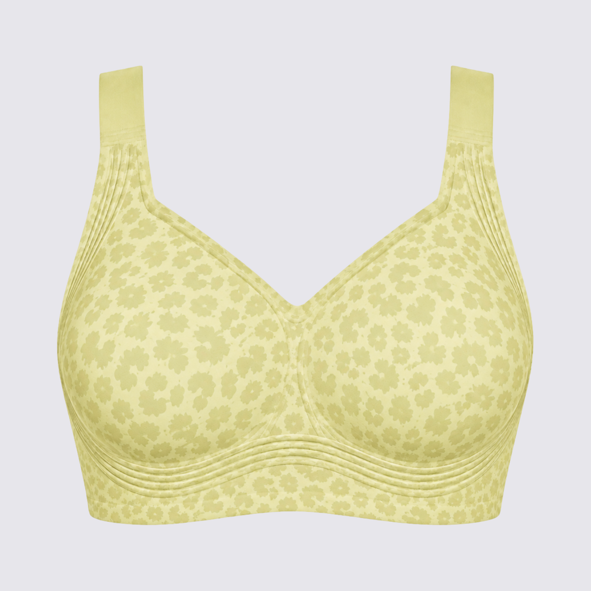Seamless Support Bra with Adjustable Straps